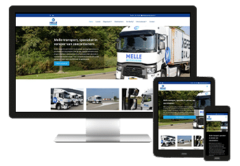 Website van Melle Transport